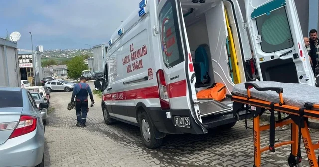 Sinop ta yük asansörü koptu: 2 yaralı Sinop Haberleri