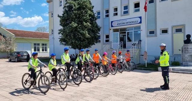 Trafik Haftasında öğrencilere uygulamalı eğitim Bilecik Haberleri