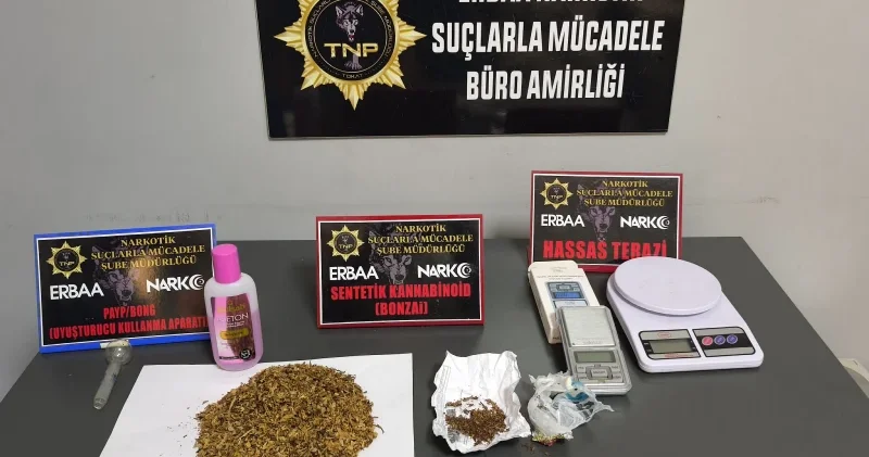 Tokat ta düzenlenen uyuşturucu operasyonunda 3 zanlı yakalandı Tokat Haberleri