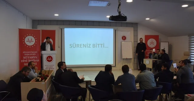 Kütahya Dini İhtisas Merkezi nde Bilgi Yarışması düzenlendi Kütahya Haberleri