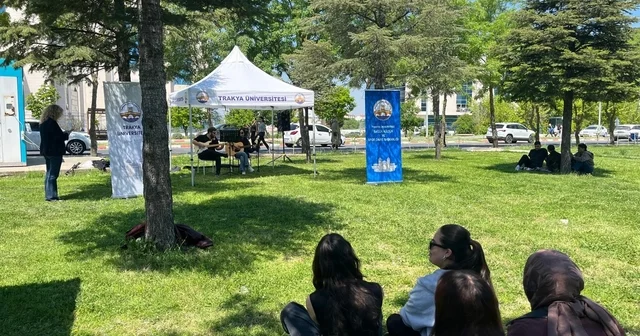 Trakya Üniversitesinde konser etkinliği düzenlendi Edirne Haberleri