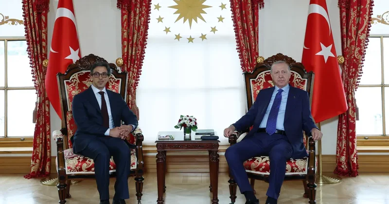 Başkan Erdoğan, Şeyh Mansur u kabul etti