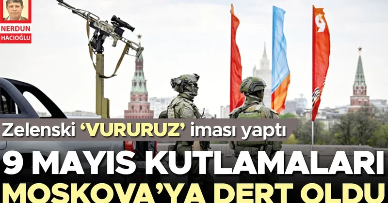 Zelenski ‘vururuz’ iması yaptı… 9 Mayıs kutlamaları Moskova’ya dert oldu