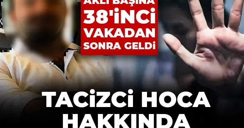 YÖK ün aklı başına 38 inci vakadan sonra geldi: Tacizci hoca hakkında karar verildi