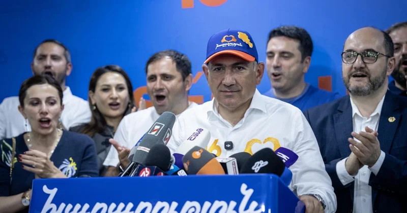 Paşinyan ın Sivil Sözleşme Partisi parlamento seçimlerini önde götürüyor