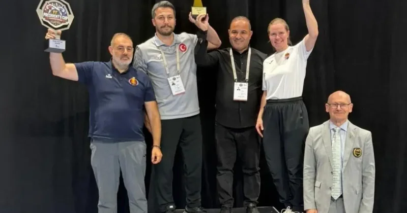 Almanya da zirve Türk sporcuların! Takım halinde şampiyon oldular