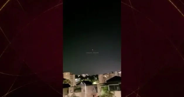 İran, İsrail i perişan eden füzeleri işte böyle fırlattı! Tüm Tel Aviv i aydınlattı