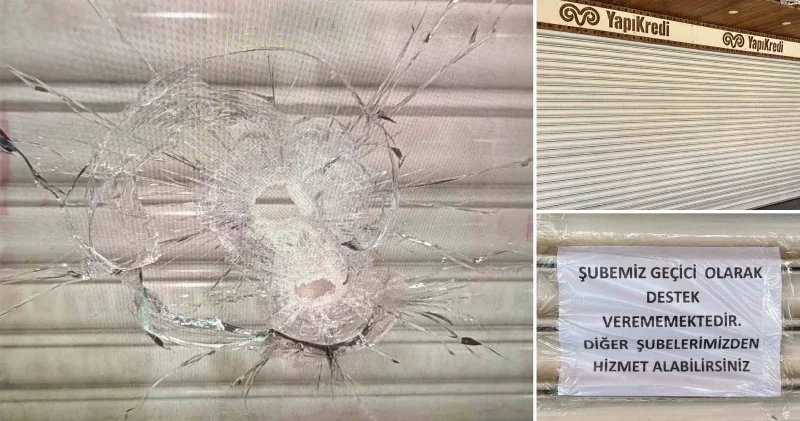 Koç Holding e 3 üncü saldırı: Otokoç tan sonra bankaya ateş açtılar Diyarbakır Haberleri