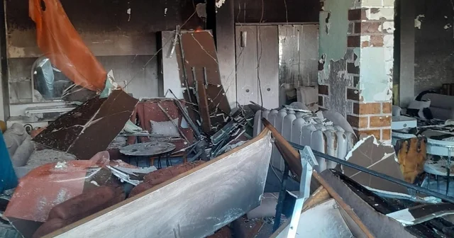 Reyhanlı da iş yeri alevlere teslim oldu Hatay Haberleri