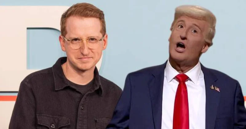 Donald Trump ı taklit eden komedyen James Austin Johnson: O çılgın adamdan korkuyorum