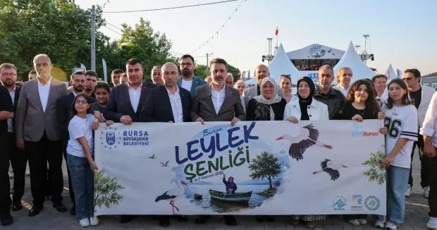 Bursa haberleri Bursa Leylek Şenliği coşkusu sokaklara taştı 08 Haziran 2026