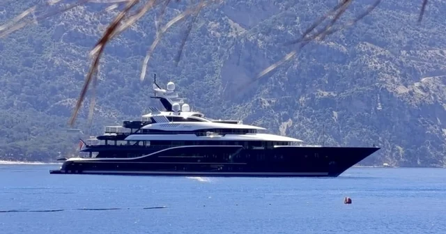 150 milyon dolarlık yüzen saray Bodrum da Muğla Haberleri