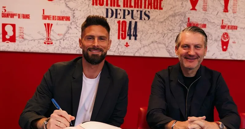 39 yaşındaki Olivier Giroud, Lille’de kaldı!
