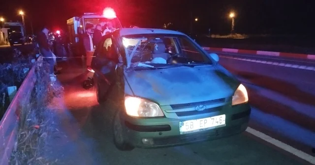 Hac ziyaretine giderken kaza: 1 ölü, 3 yaralı Sivas Haberleri