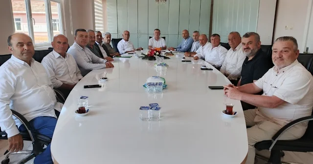 Bafra da ziraat odası başkanlarından buğday ve arpa fiyatı açıklaması Samsun Haberleri