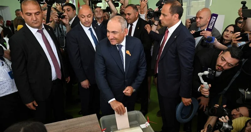 Sandıklar açıldı: Ermenistan da Paşinyan zaferi Sözcü Gazetesi