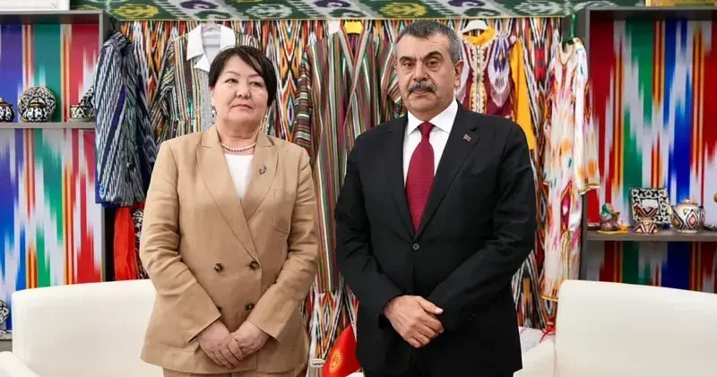 Bakan Tekin, Kırgızistan ve Azerbaycan eğitim bakanları ile görüştü