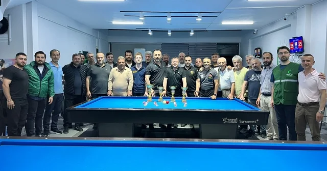 Yeşilay Karadeniz Bölgesi 3 Bant Bilardo Şampiyonası Samsun da tamamlandı Samsun Haberleri