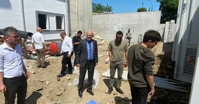 Öğrenci yurdunda son durum incelendi Düzce Haberleri
