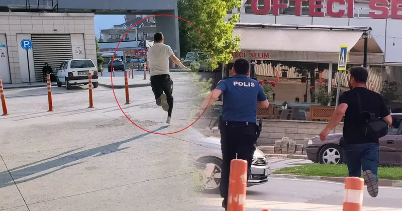 Yer: Bursa! Polisten kaçtı, yakalanınca savunması pes dedirtti