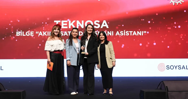 Teknosa nın Akılla Satış Danışmanı Asistanı Bilge ye ödül