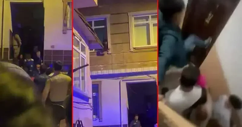 Fatih te annesinden para istedi, alamayınca bıçakla rehin aldı