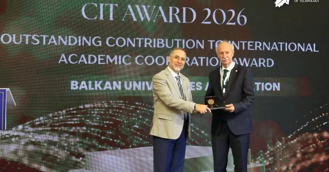 Trakya Üniversitesi ile Balkan Üniversiteler Birliğine uluslararası iş birliği ödülü Edirne Haberleri