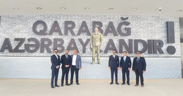Kars Barosu ndan Azerbaycan Barolar Birliği ne kardeşlik ve hukuk iş birliği ziyareti Kars Haberleri