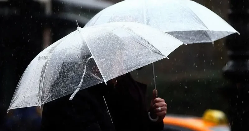 Meteoroloji yeni haritayı yayımladı: 3 il için kuvvetli yağış uyarısı