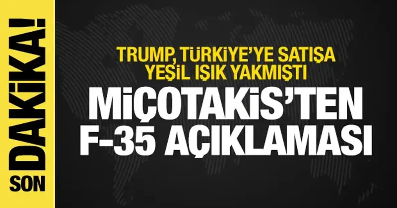 Ankara da NATO Zirvesi! Miçotakis ten F 35 açıklaması