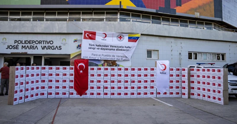 Türk Kızılay, Venezuela da 1000 hijyen seti dağıttı