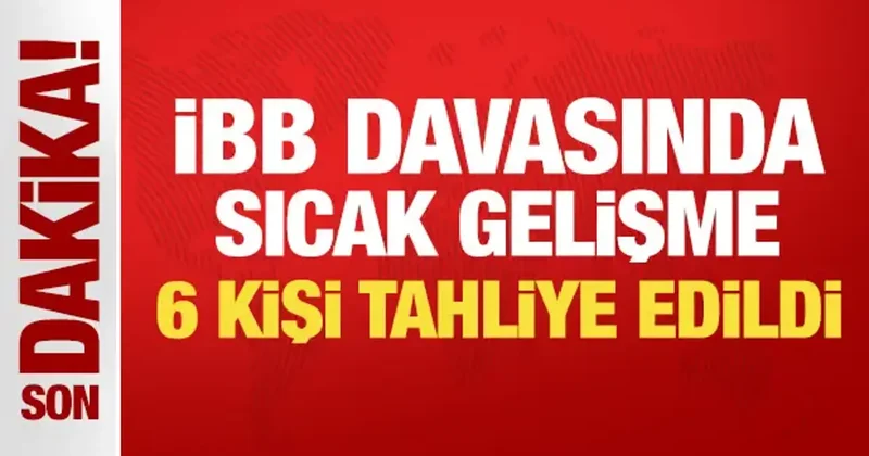 Son dakika... İBB davasında sıcak gelişme: İnan Güney dahil 6 kişi tahliye edildi
