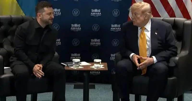 Ankara da Trump Zelenski görüşmesi: Ukrayna ya Patriot lisansı vereceğiz