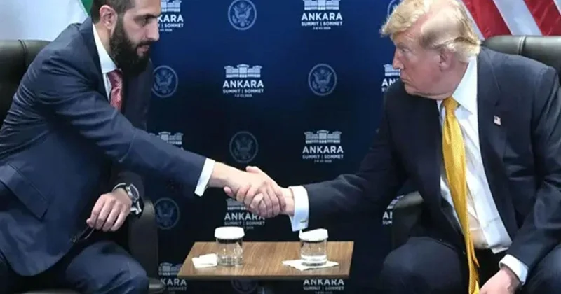 Trump, Beştepe de Şara ile görüşüyor: Suriye teröre destek veren ülkeler listesinden çıkacak