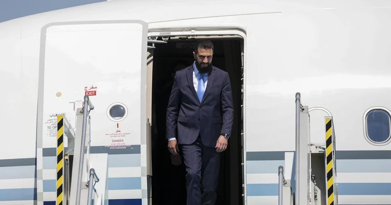 Suriye Cumhurbaşkanı Şara Ankara da