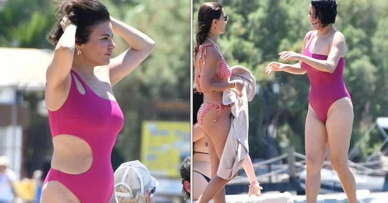 54 yaşındaki Göksel in Bodrum stili dikkat çekti! Plajda doğal haliyle görüntülendi Sözcü Gazetesi