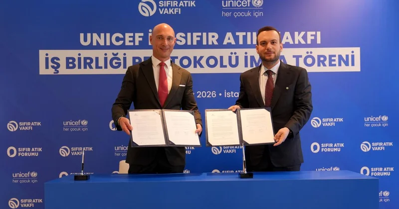 Sıfır Atık Vakfı ile UNICEF Türkiye den güç birliği