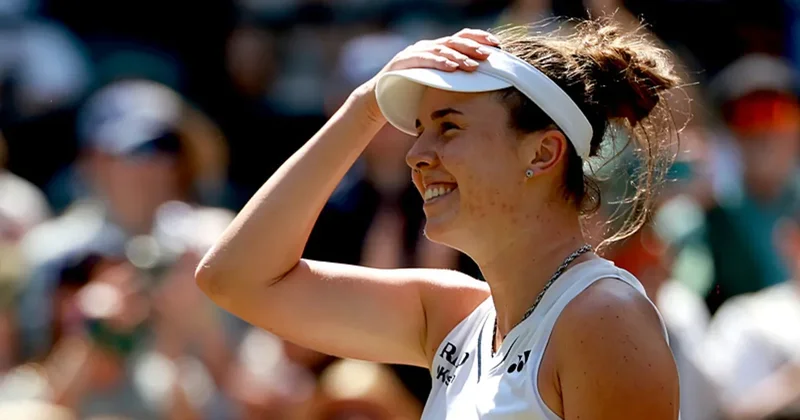 Linda Noskova ile Marta Kostyuk, Wimbledon da yarı finalde!