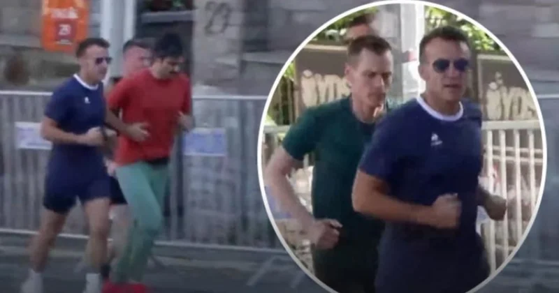 Macron için Ankara da parklar kapatıldı... Günlerdir konuşulan sabah koşusunu yaptı Sözcü Gazetesi