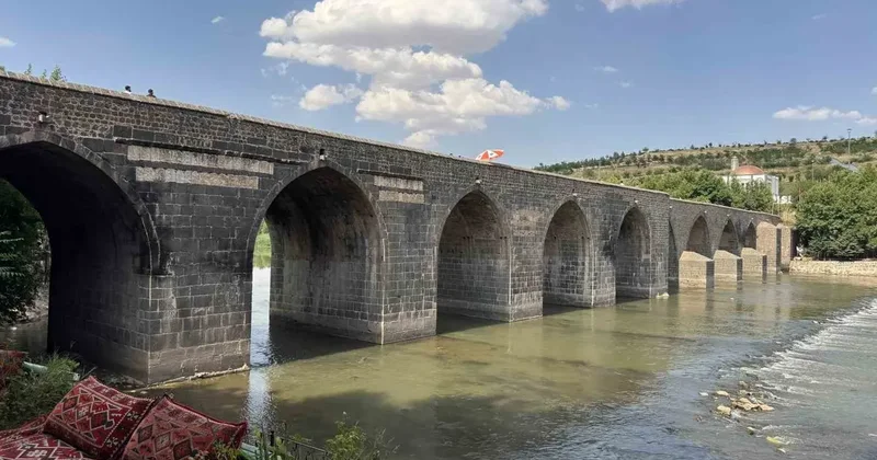 Diyarbakır’da sıcaklığın 40 dereceyi bulmasıyla tarihi mekanlar boş kaldı