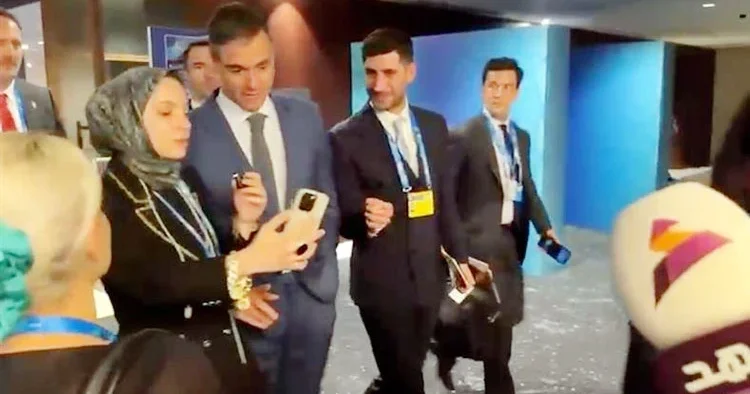 Filistinli gazeteciden Sanchez e teşekkür