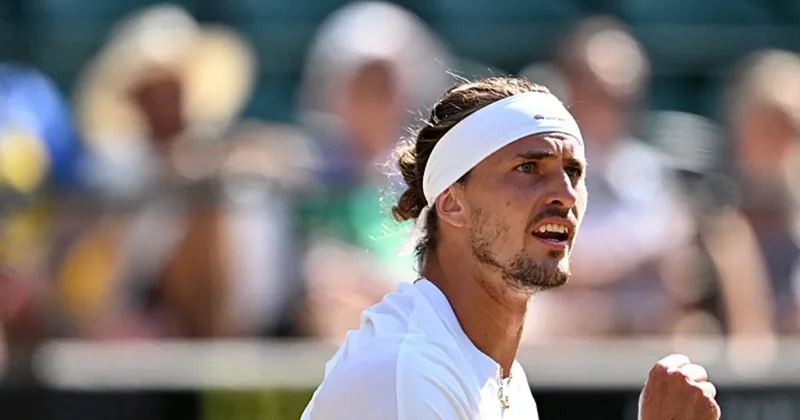 Alexander Zverev ile Arthur Fery, Wimbledon da yarı finale çıktı!