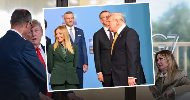 Meloni Trump ı görünce başını çevirdi... Gerilim Ankara ya taşındı Sözcü Gazetesi