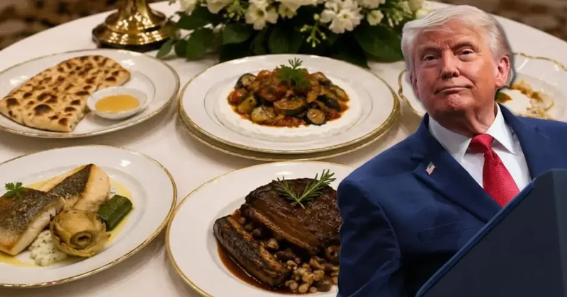 Trump Türk mutfağına hayran kaldı: Yemeklere tam not verdi!