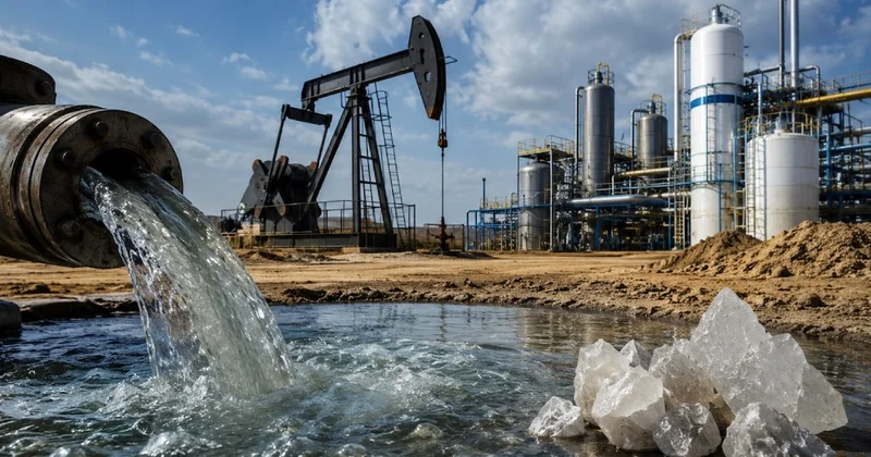 Petrol sahasından çıkan tuzlu suyu lityuma dönüştürecekler Sözcü Gazetesi