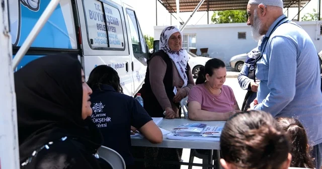 Aydın da mobil diş klinikleri vatandaşların ayağına gidiyor Aydın Haberleri Habertürk Yerel Haberler