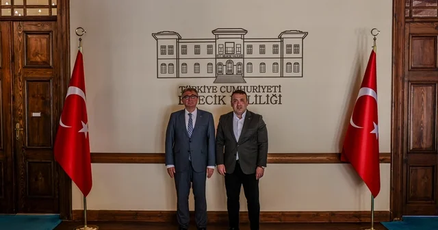 Bilecik Valisi Sözer, Bozüyük Kaymakamı Helvacı yı kabul etti Bilecik Haberleri Habertürk Yerel Haberler