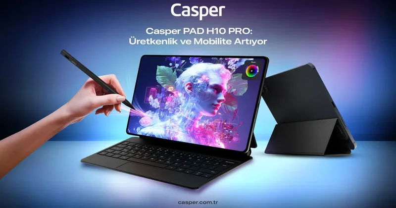 Casper PAD H10 Pro: Üretkenlik ve mobilite artıyor