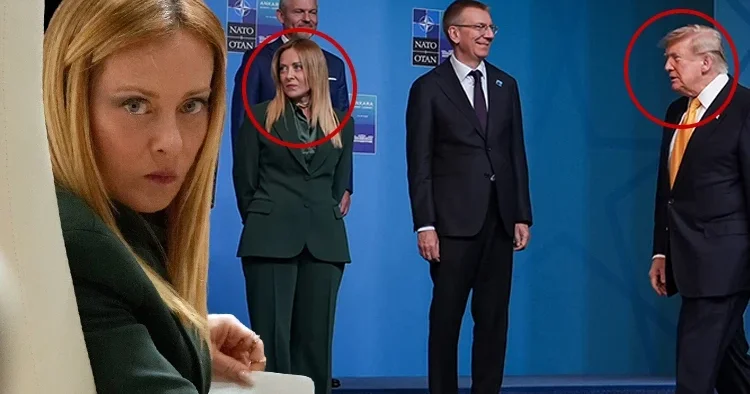 Meloni ile Trump göz göze gelmedi! NATO Zirvesi nde dikkat çeken anlar