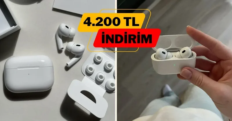 Gün boyu odaklanma ve kesintisiz müzik keyfi: AirPods Pro da indirim başladı